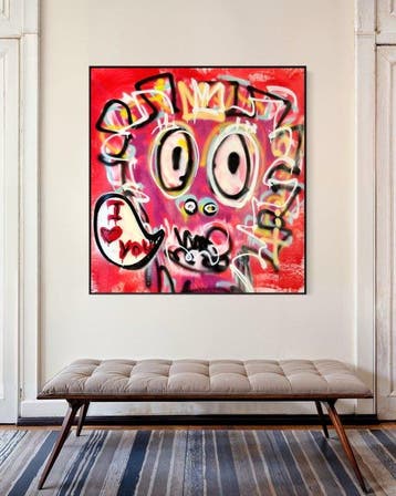 Timo Wedell - Urban Emotion Unleashed - XL- Basquiat Style
