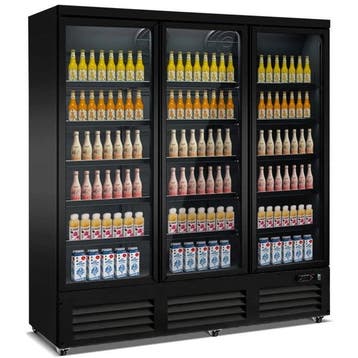 Koelkast | CEB-R | 1600L | Zwart | 0°C/+10°C | Geforceerd |, Verzenden