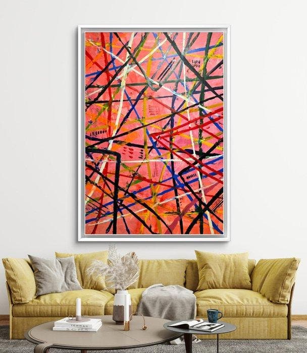 JackCool - Cooler No.143 - XXL, Antiquités & Art, Art | Peinture | Moderne