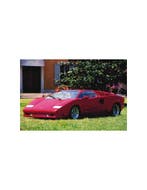 1989 LAMBORGHINI COUNTACH 25TH ANNIVERSARY LEAFLET, Ophalen of Verzenden
