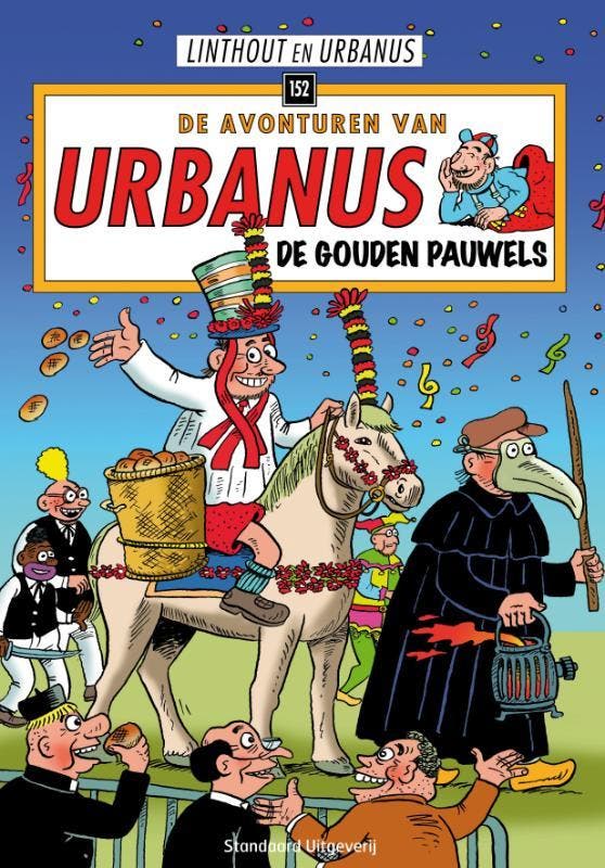 De gouden pauwels / Urbanus / 152 9789002251511 Urbanus, Boeken, Stripverhalen, Gelezen, Verzenden