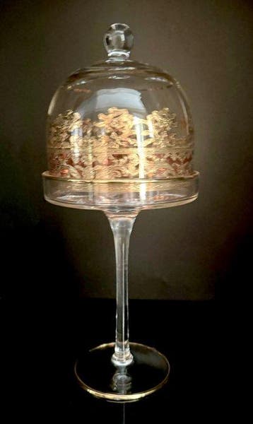 Cloche en verre (2) - Antica cristalleria italiana - Or 24