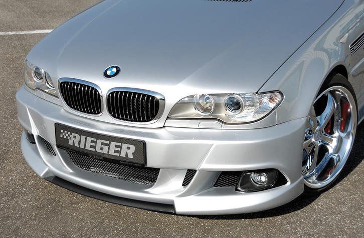 Rieger bumper E92-Look | 3er E46: 02.98-12.01 (tot Facelift), Auto-onderdelen, Carrosserie, Nieuw, BMW, Verzenden