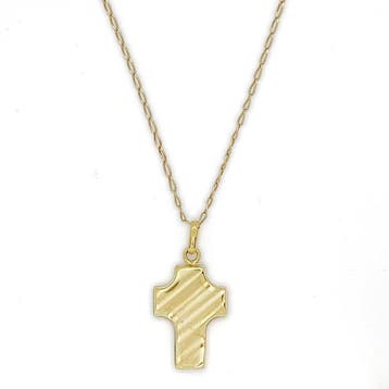 Ketting met hanger - 18 karaat Geel goud