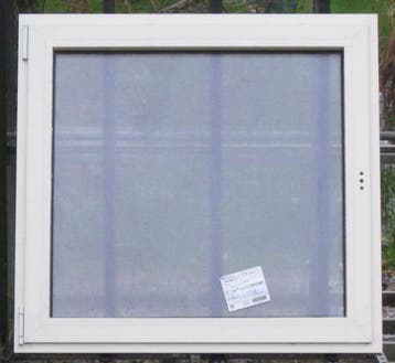 aluminium raam , chassis , venster 109 x 103, Doe-het-zelf en Bouw, 75 tot 150 cm, Raamkozijn, Ophalen of Verzenden, Inclusief glas