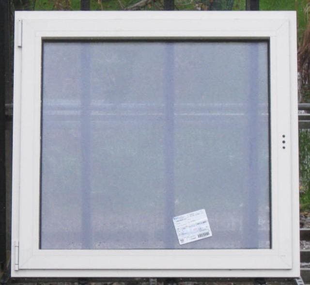 aluminium raam , chassis , venster 109 x 103, Doe-het-zelf en Bouw, Raamkozijnen en Schuifdeuren, Inclusief glas, Nieuw, Aluminium
