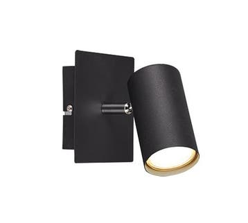 Trio MARLEY plafondspot | GU10 Fitting | mat zwart | 12 x 12, Verzenden