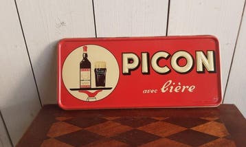 Picon Biere - Enseigne publicitaire - Métal