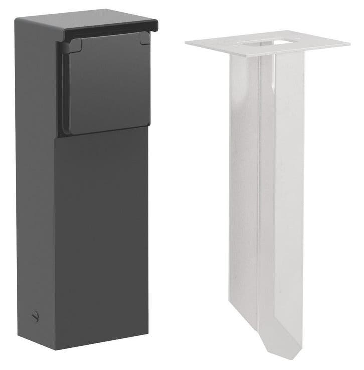 Niko New Hydro Light/Power Column - 761-36815, Doe-het-zelf en Bouw, Elektriciteit en Kabels, Verzenden