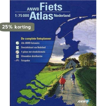 Fietsatlas Nederland / ANWB fietsroute 9789018017224, Boeken, Verzenden, Gelezen