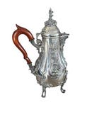 afm - Koffiepot - .800 zilver - zilveren moka-pot 800, Antiek en Kunst