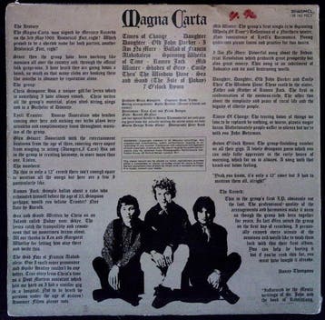 Magna Carta (Acoustic, Soft Rock, Vocal, Ballad, Psychedelic, Cd's en Dvd's, Nieuw in verpakking