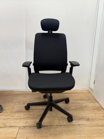 Refurbished Steelcase Amia Incl. Hoofdsteun, Verzenden, Bureaustoel