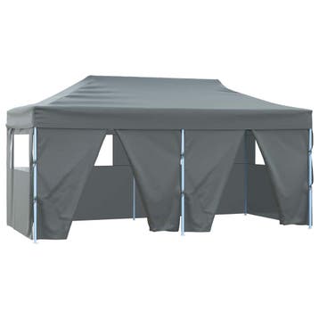 vidaXL Partytent 291 x 580 x 315 cm Antraciet Oxford Stof, Verzenden