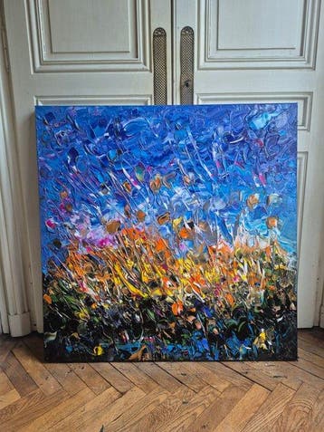 Bruno Cantais - Entre ciel et terre - XL, Antiek en Kunst