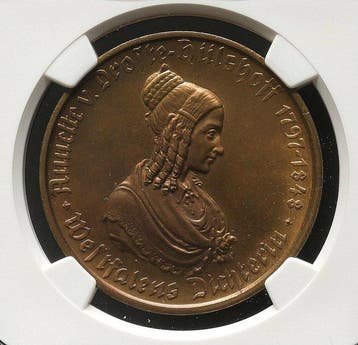 Duitsland, Westfalen 500 Mark 1923 - NGC MS64, Timbres & Monnaies
