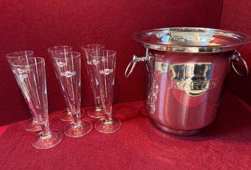 Martini - Champagne koeler (7) - Staal - ijsemmer