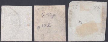 Italiaanse oude staten - Lombardije Venetië 1850 - 1e Em. 45, Gestempeld
