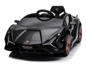 Lamborghini Sian, 12v elektrische kinderauto met EVA banden, Ophalen of Verzenden