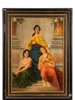 Josef Büche (1848-1917) - Le Tre Grazie, Aglaia (la, Antiek en Kunst