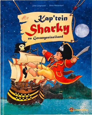 Kapitein Sharky en het gevangeniseiland - Voorleesboek -, Verzenden, J. Langreuter
