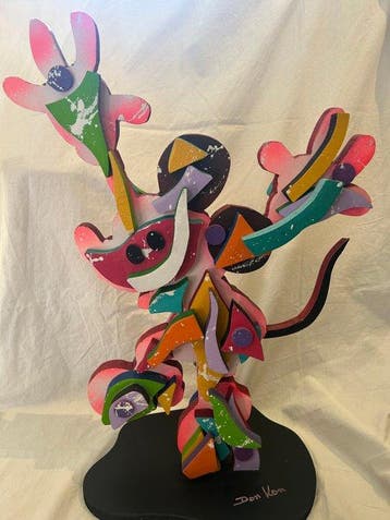 Don Ken - Figuur - Walt Disneys Mickey Mouse - Hout, Nieuw