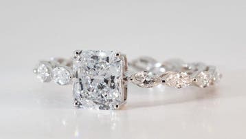 Zonder minimumprijs - Ring - 14 karaat Witgoud - 2.52ct. tw., Nieuw