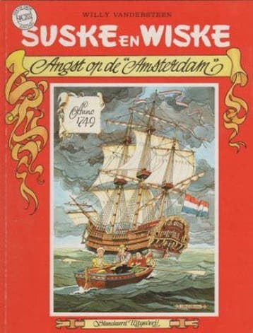 Angst op de Amsterdam - Vandersteen, Boeken, Verzenden, Nieuw