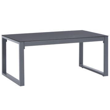 vidaXL Salontafel 90x50x40 cm aluminium, Verzenden