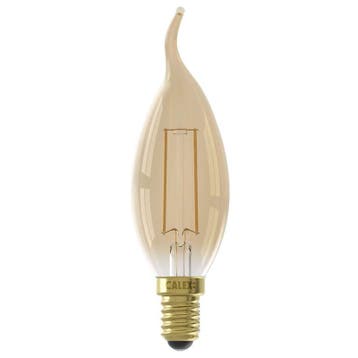 Filament LED Kaarslamp Klassiek Gold 200lm Ø35mm E14 3.5W, Verzenden, Nieuw