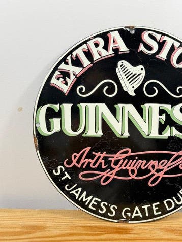 Guinness - Emaille plaat - Emaille
