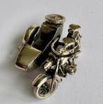 Figurine - 6 miniatuur zilver medusa ora 925 - Argent 925, Antiek en Kunst, Antiek | Zilver en Goud