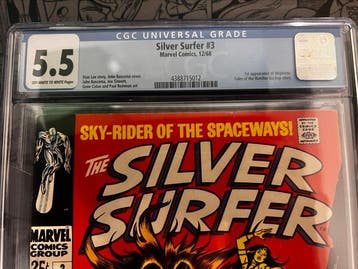 Silver Surfer (Vol. 1) #3 - The Power and the Prize! - 1st