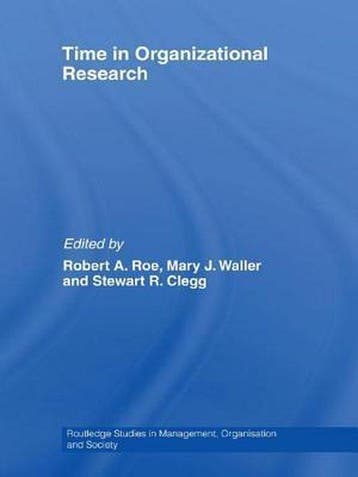 Time in Organizational Research 9780415460453 Robert A. Roe, Boeken, Verzenden, Zo goed als nieuw, Robert A. Roe
