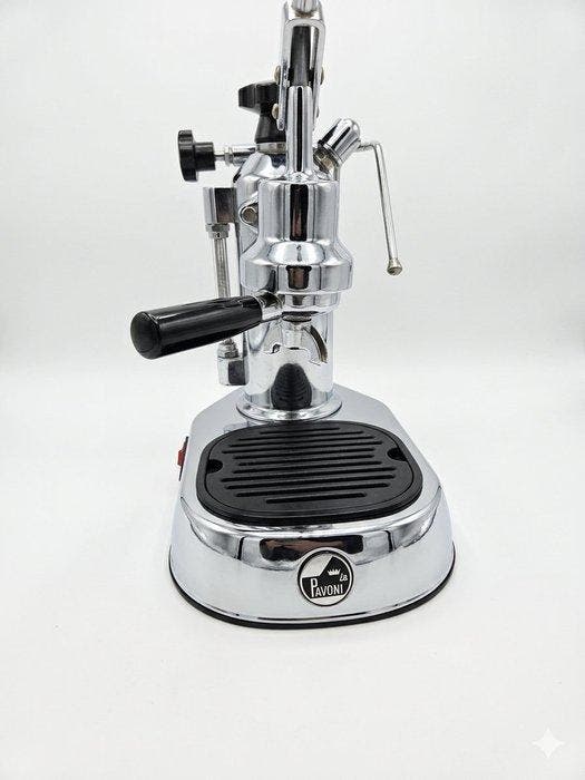 La Pavoni - la pavoni - Cafetière - Europiccola - Acier,, Antiquités & Art, Antiquités | Assiettes décoratives & Carrelages