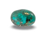 Nischapur turkoois met pyriet - 24 ct Cabochon- 4.89 g
