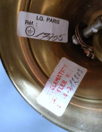 Lucien Gau ( LG Paris ) - Plafondlamp - Arcade 3 lichten -
