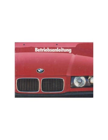 1993 BMW 3 SERIE INSTRUCTIEBOEKJE DUITS