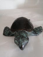 Figuur - Turtle - Gepatineerd brons