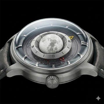 SWISSORA - Super Luna – Automatic with Rotating 3D Moon -, Nieuw