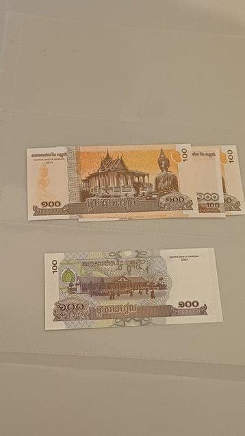 Wereld. - 104 banknotes - Various Dates (Zonder