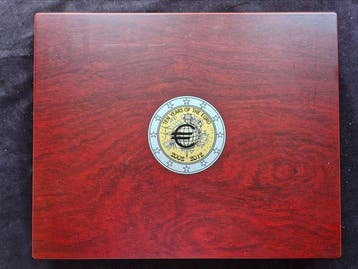 Europa. 2 Euro 2012 Tien Jaar Euro (21 munten + Box)