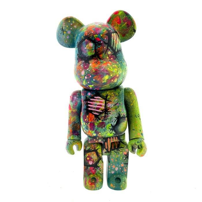 Priscilla Vettese (1985) - POP Floral Bear, Antiquités & Art, Art | Objets design