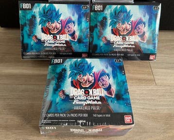 Bandai - 3 Booster box - Dragon Ball - Awakened Pulse, Nieuw