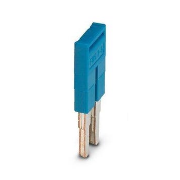 Phoenix Contact Connecteur De Pont Bleu À 2 Pôles 5.2mm -, Verzenden