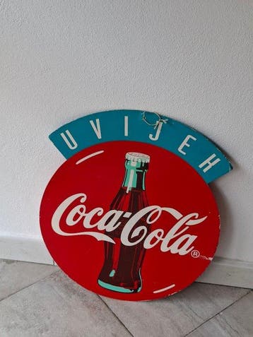 Coca-Cola - Enseigne publicitaire - Papier