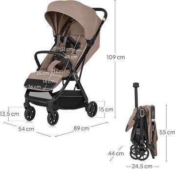 Lionelo Bess Ultra compacte Buggy - vanaf 6 maanden tot 2..., Verzenden