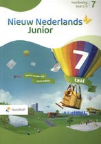 Nieuw Nederlands Junior Taal groep 7 blok 5-6 handleiding, Boeken, Schoolboeken, Verzenden, Zo goed als nieuw