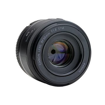 Canon RF 50mm f/1.8 STM met garantie, Audio, Tv en Foto, Foto | Lenzen en Objectieven, Ophalen of Verzenden, Gebruikt