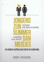 Jongens zijn slimmer dan meisjes 9789081516372, Boeken, Verzenden, Gelezen, Pedro de Bruyckere